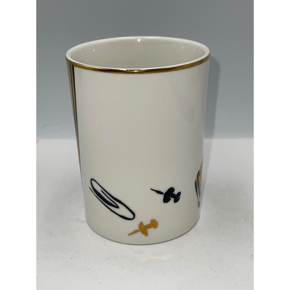 Kate Spade Lenox Pencil Cup  White  Daisy Place Office Decor - Picture 2 of 8